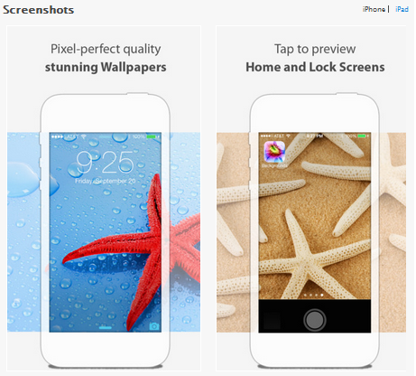 Wallpapers for iPhone and iPad