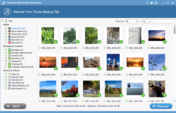 Recover Deleted Photos from iPhone SE6s Plus6s
