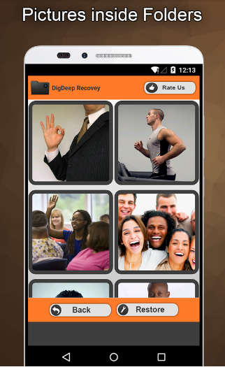 Recover images with DigDeep Image Recovery App