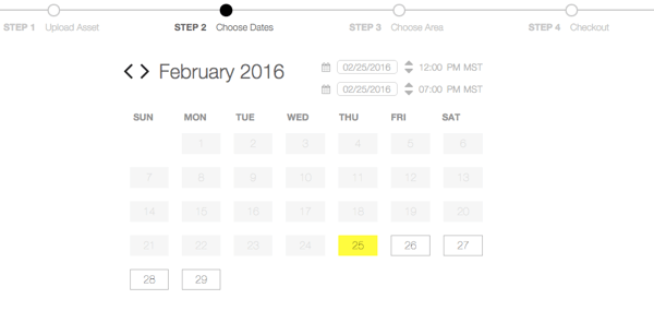 snapchat-on-demand-geofilters date