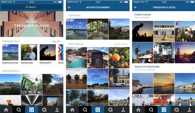 Instagram search