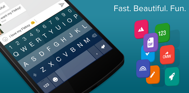 fleksy keyboard