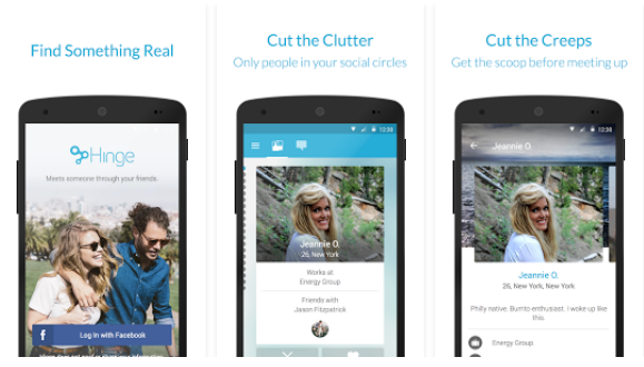 hinge dating apps