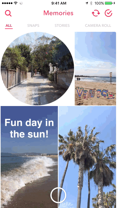 How to Edit a Story in Snapchat Memories
