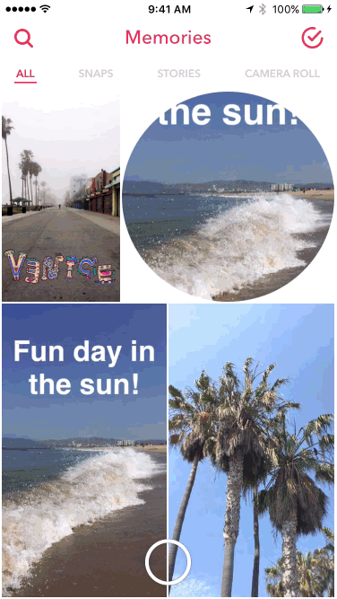How to Post Saved Snaps to Snapchat Story