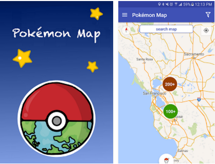 Map for Pokemon Go PokemonMap
