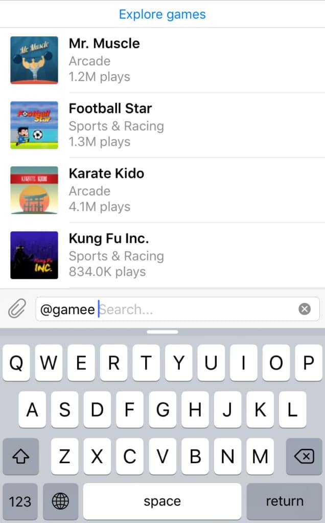 Telegram Games