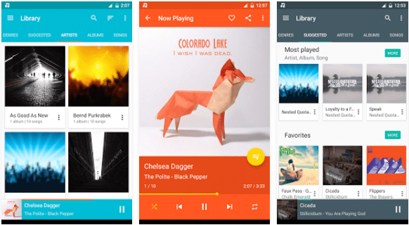 Shuttle Music Player