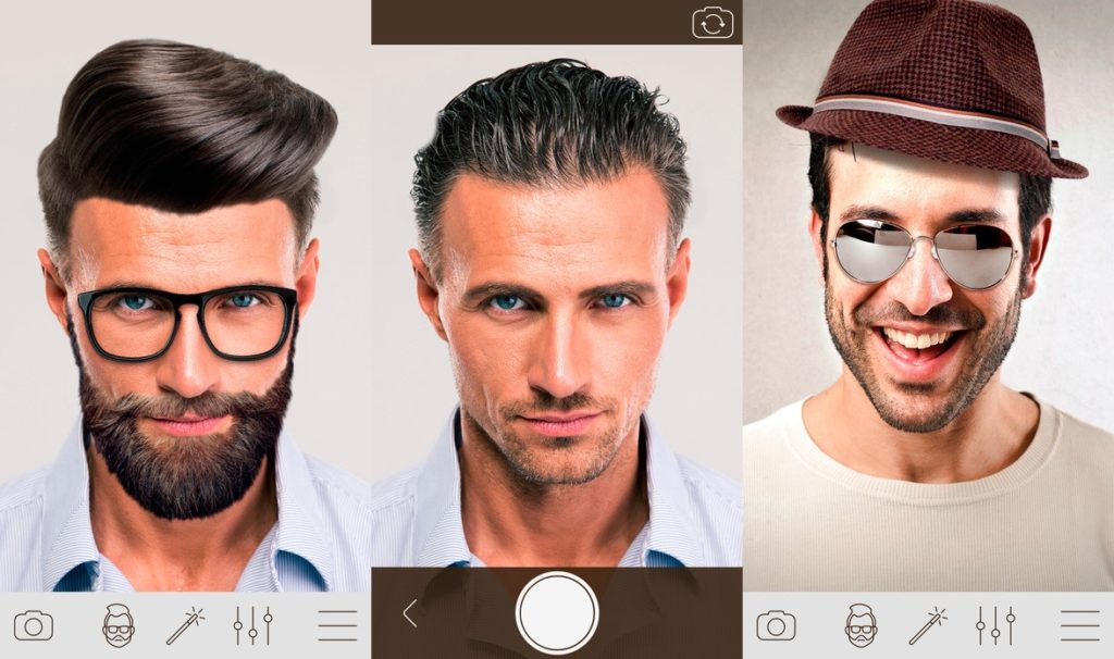 Hair Changer Photo Booth - Men Hair Style Photo Effect