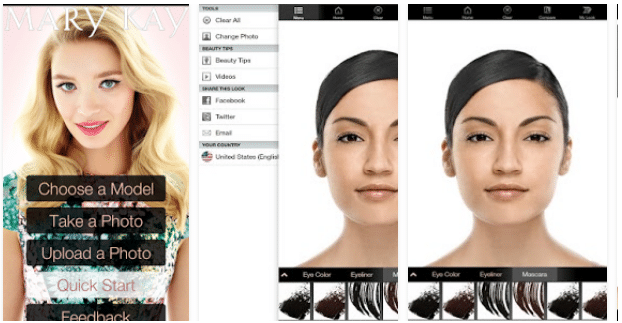 Mobile Virtual Makeover