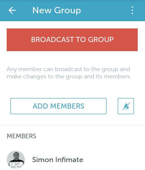 Periscope group members