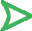 Snapchat green arrow