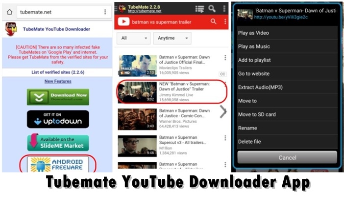 Tubemate YouTube Downloader App