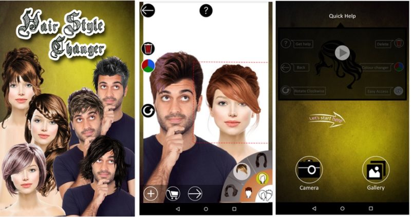  Hair Style Changer app