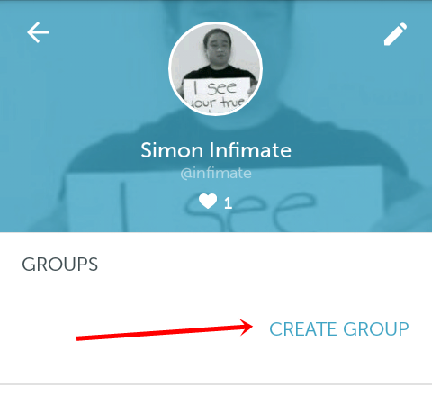 periscope create group