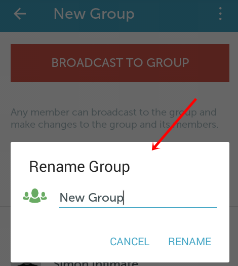 rename periscope group