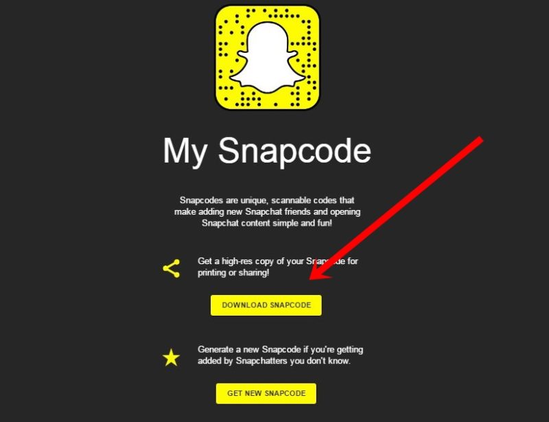 snapcode download