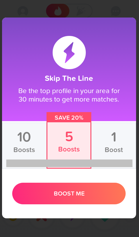 tinder get more boost