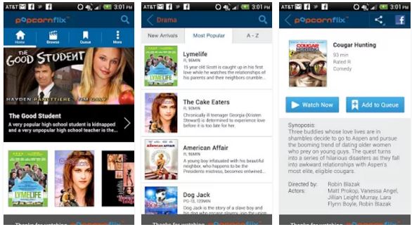 Popcornflix app