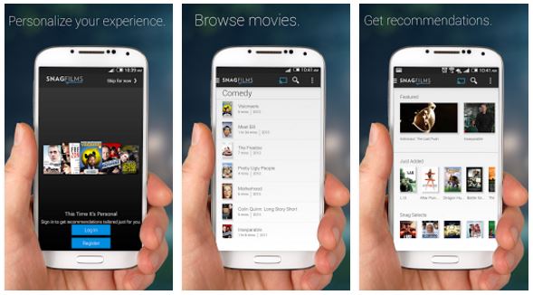 snag films app