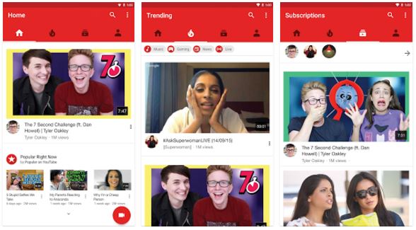 youtube free movie app