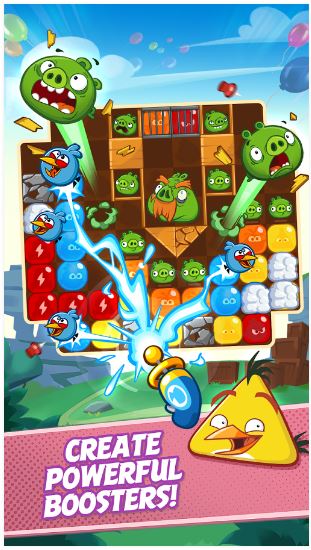 angry birds blast boosters