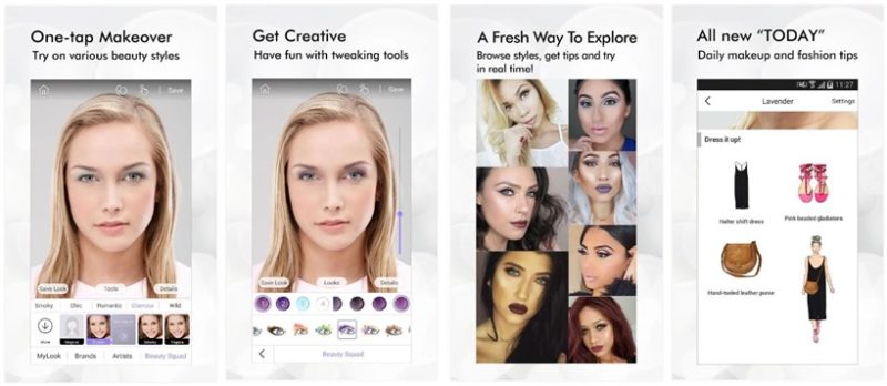 Perfect365 Facial Make-Up app
