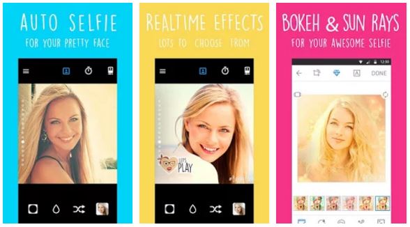 Selfie Camera for Facebook app