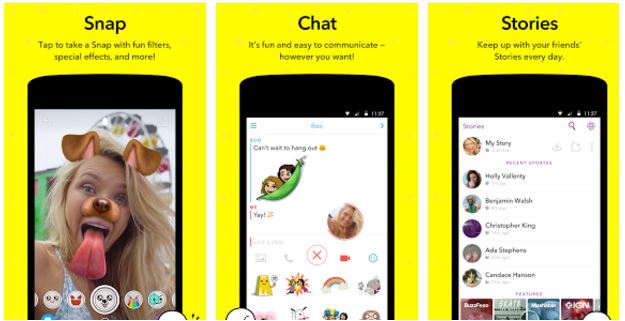 snapchat app