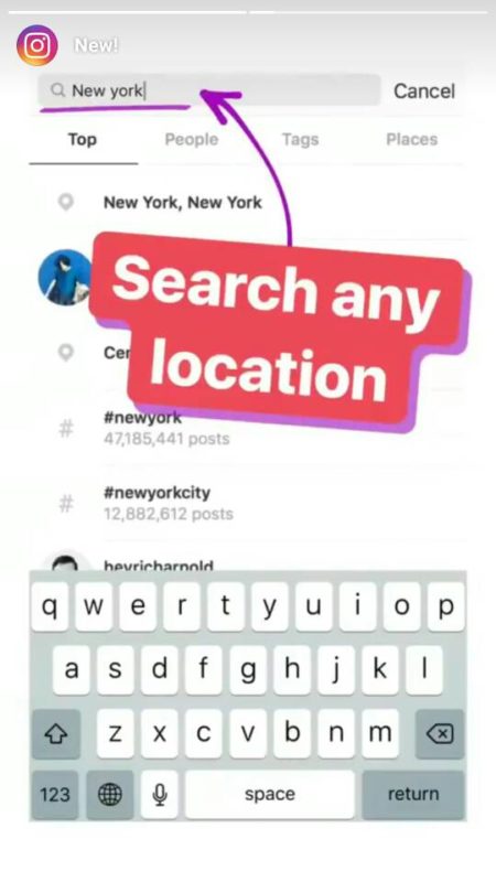 How To View instagram Location Story