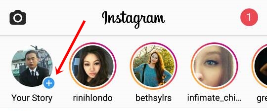 add instagram location stories
