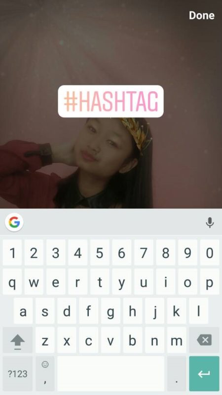 Instagram hastag