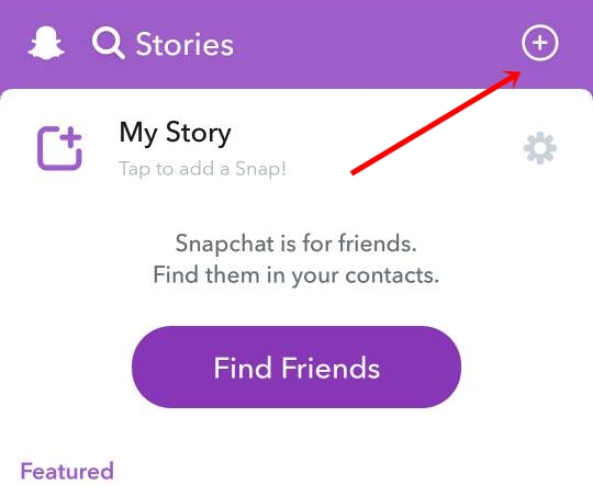create snapchat custom stories