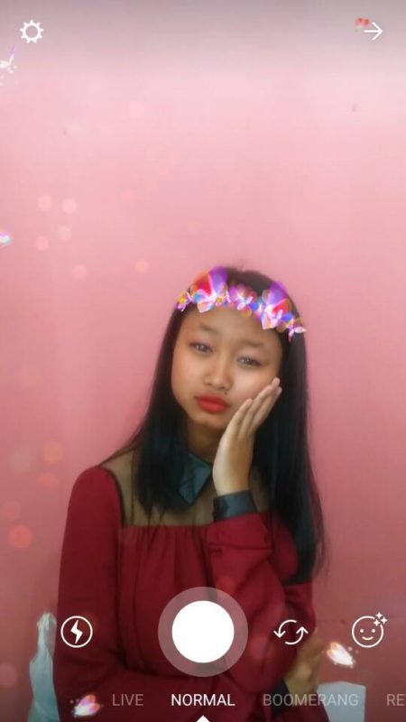 instagram butterfly crown