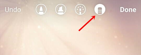 instagram eraser tool