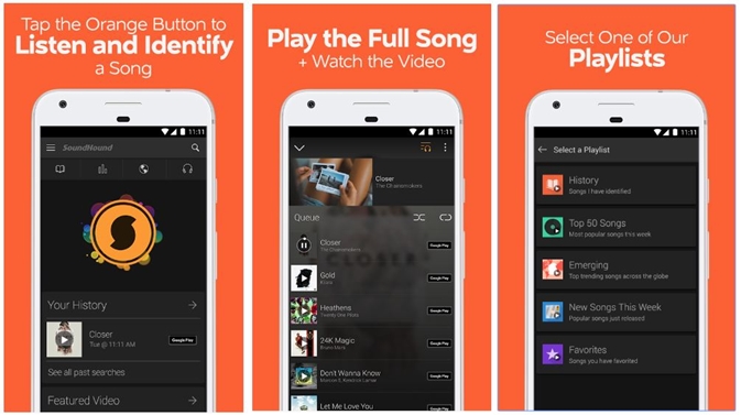 soundhound song identifier