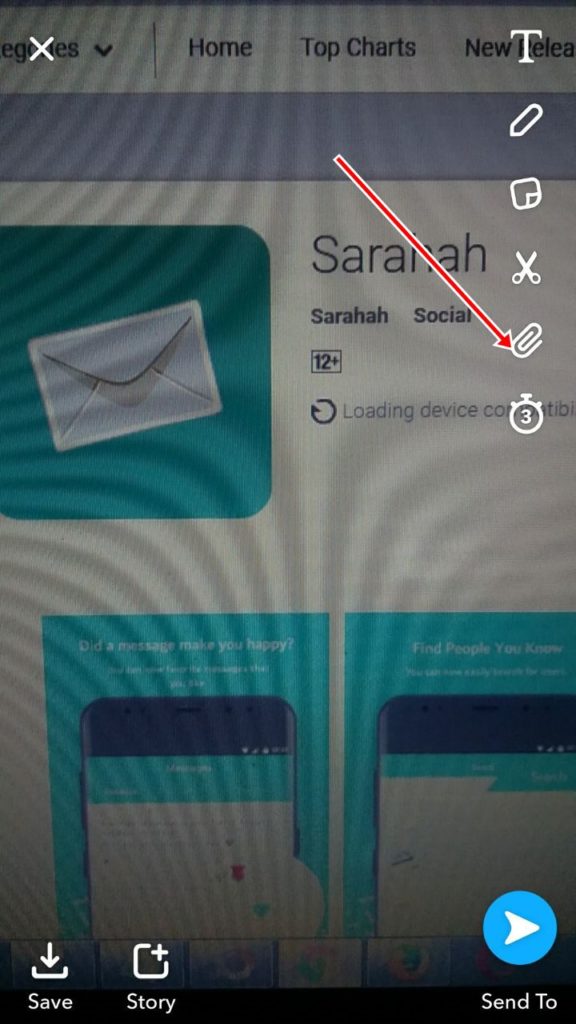 How to Use Sarahah on Snapchat