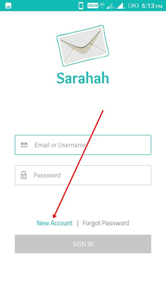 Registration Page
