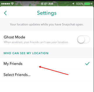 snap map my friends