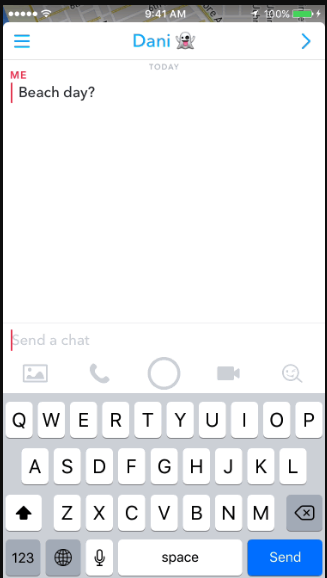 snap map search option