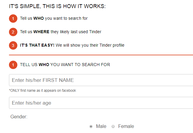 Find or Check if your Partner is on Tinder
