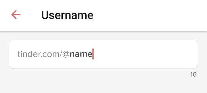 Tinder Profile URL