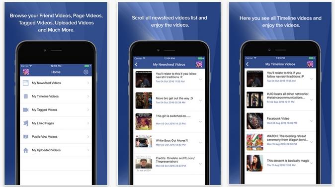 Video Downloader for Facebook (iPhone)