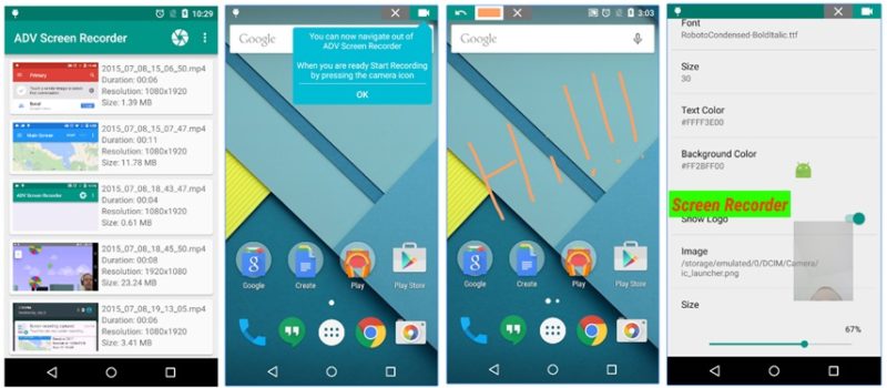 ADV Screen Recorder app