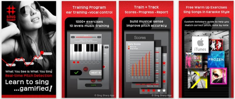 Sing Sharp Learn to Sing app - best singing apps