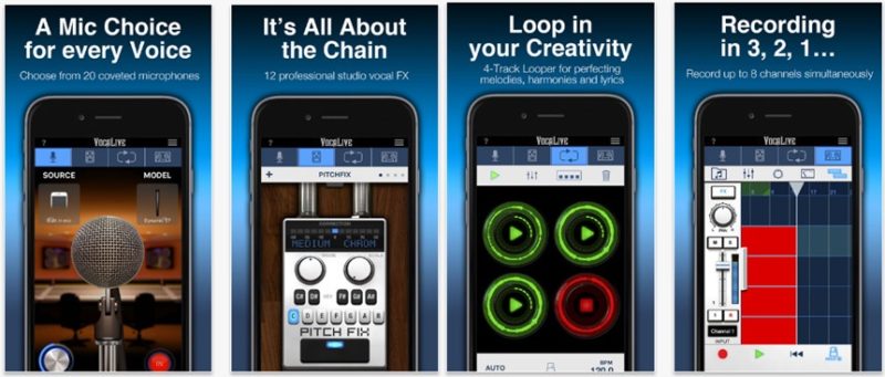 VocaLive app - best singing apps