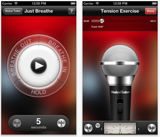 voice tutor app - best singing apps