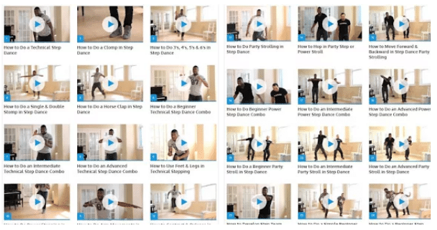 Step Dance app