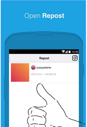 instagram repost