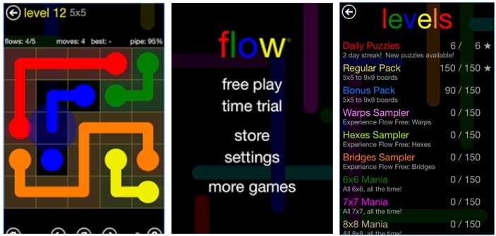Flow Free app
